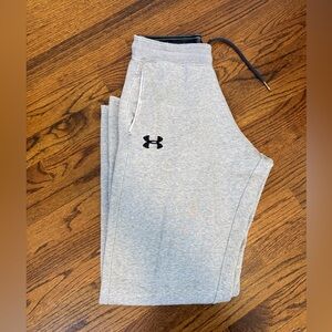 Under Armour Men's  Light Gray Sweatpants